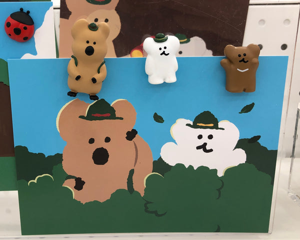 [Dinotaeng] Quokka & BOBO in the WOODS Pop Up - STATIONARY