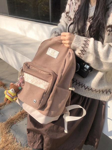 [ovuni] BON VOYAGE BACKPACK - MOCHA BROWN