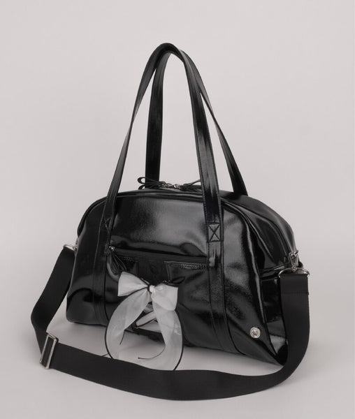 [ovuni] DAILY RIBBON GYM BAG Enamel Black