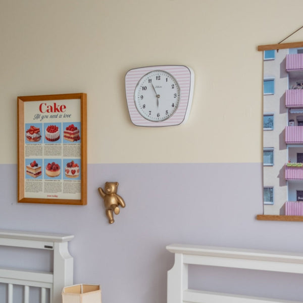 [liberte] Vintage Square Wall Clock (2colours)