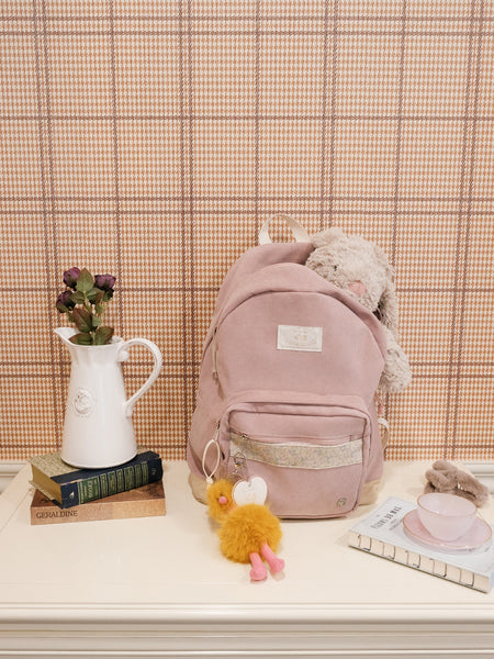 [ovuni] BON VOYAGE BACKPACK - MAUVE PINK