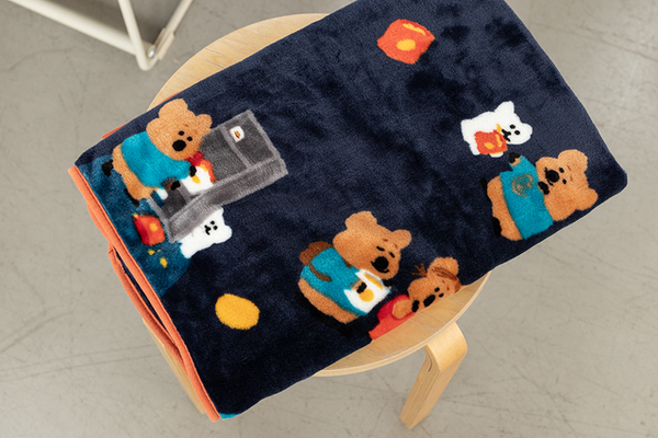 [Dinotaeng] Quokka in School Blanket (2Types)