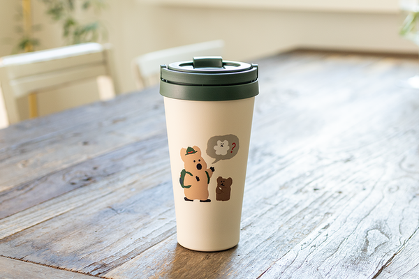 [Dinotaeng] Quokka & BOBO in the Woods Tumbler 500ml