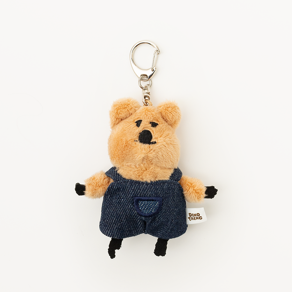 [Dinotaeng] Quokka in School Flat Fur Keyring (7Types)