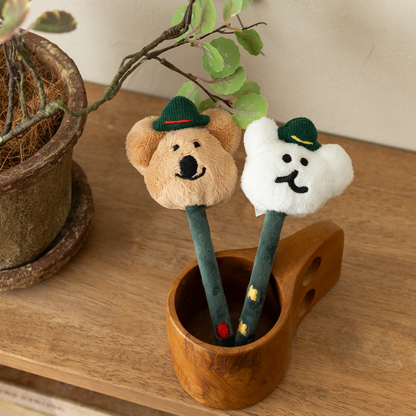 [Dinotaeng] Quokka & BOBO in the Woods Plush Pen