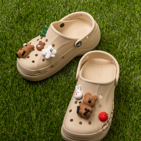 [Dinotaeng]  Clog Buttonz Shoe Charms Set