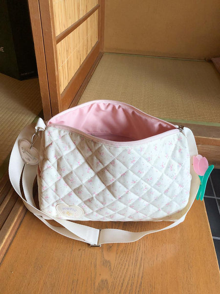 [ovuni] QUILTED DUFFEL BAG LANA
