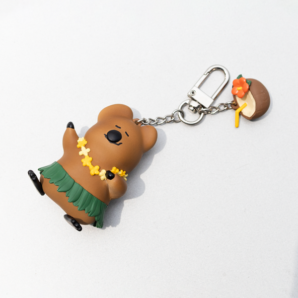 [Dinotaeng] Tanning QUOK & BOBO Keychain