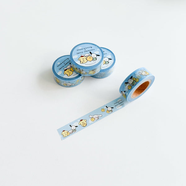 ♡ second morning × sanrio characters ♡ Masking Tape