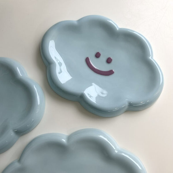 [skyfolio] Blue Cloud Ceramic Tray Set