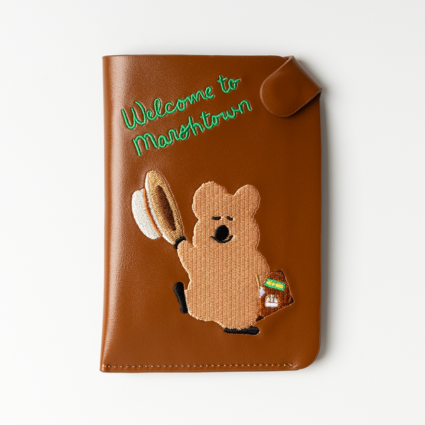 [Dinotaeng] Marsh Town Magnet Passport Cover