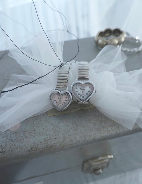 [eee space] Cupid Watch (Light Pink / Ivory)