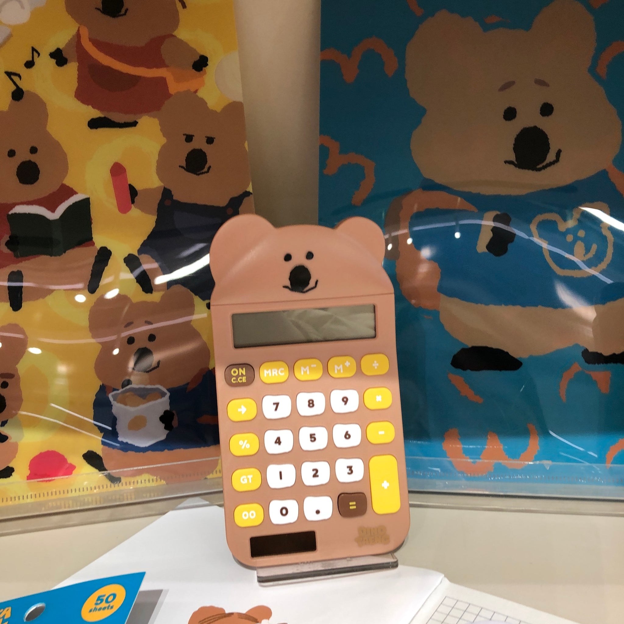 [Dinotaeng] Quokka in School Calculator (2Types)