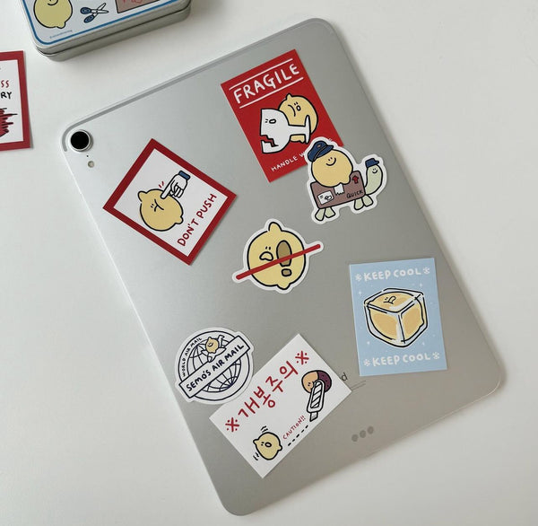 [second morning] SEMO Post Tin Case Sticker Pack (20ea)