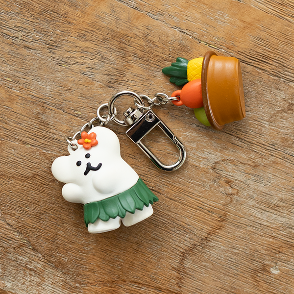[Dinotaeng] Tanning QUOK & BOBO Keychain