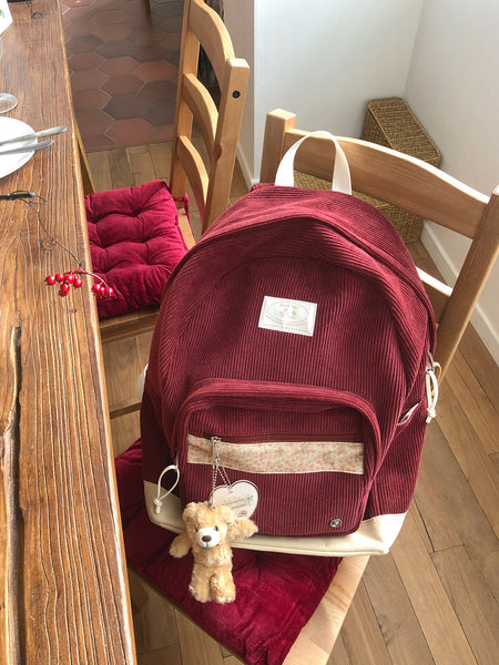 [ovuni] BON VOYAGE BACKPACK - BURGUNDY