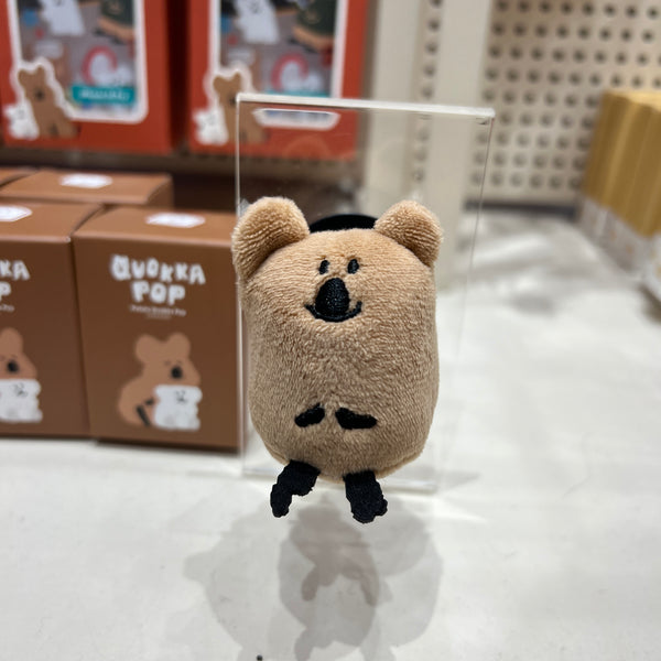 [Dinotaeng] Quokka in School Plush Phone Grip Tok (PRE-ORDER)