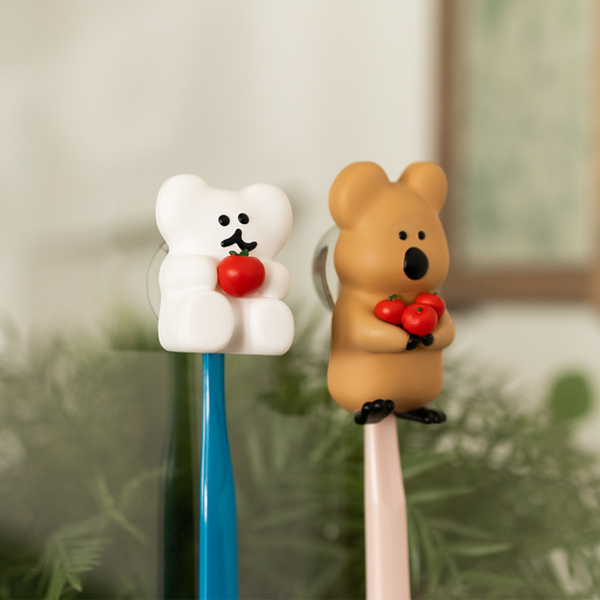 [Dinotaeng] Apple Apple Toothbrush Holder