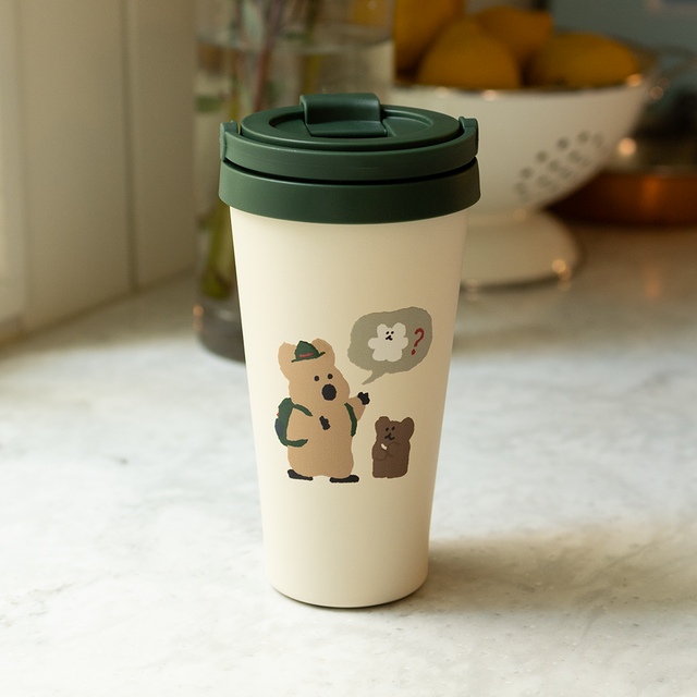 [Dinotaeng] Quokka & BOBO in the Woods Tumbler 500ml