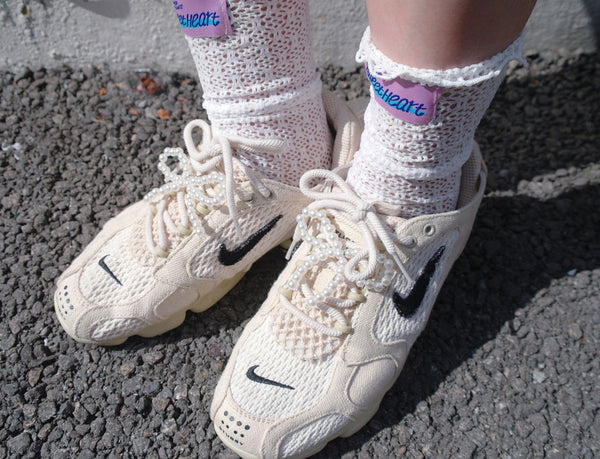 Ribbon Beads Shoelace Charms - Type E