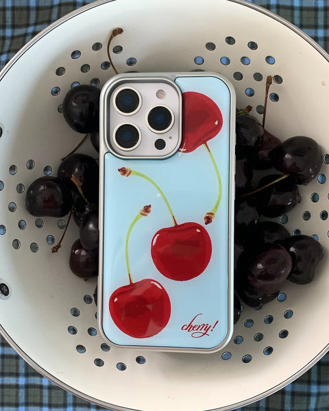 [aeeg] Cherry Silver Epoxy Case