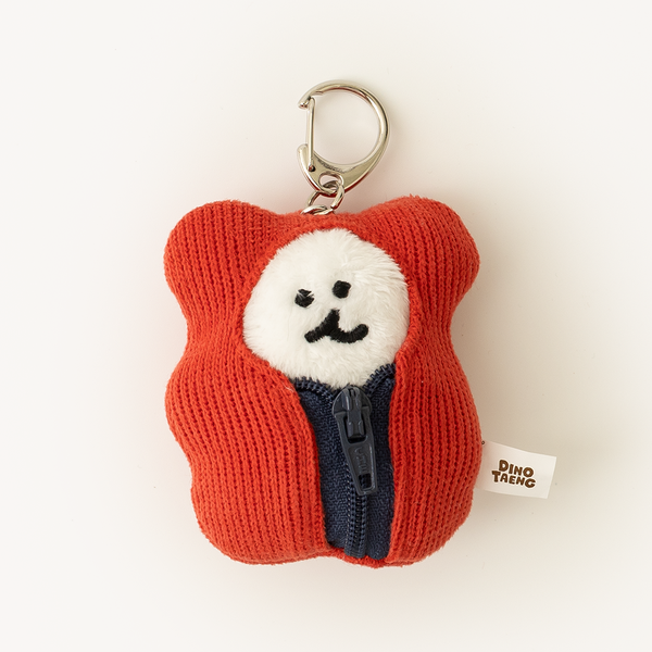 [Dinotaeng] BOBO in Sleepingbag keychain