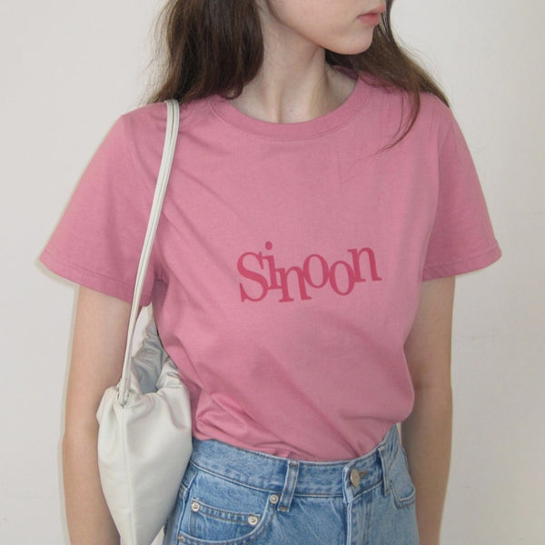 [Sinoon] Sinoon Signature Logo T-Shirts