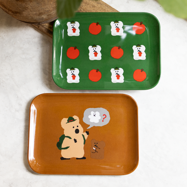 [Dinotaeng] Quokka & BOBO in the Woods Tray