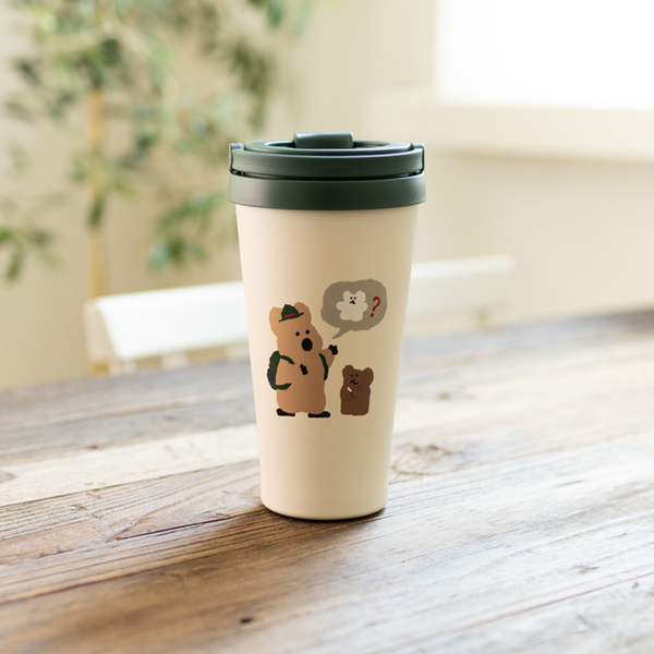 [Dinotaeng] Quokka & BOBO in the Woods Tumbler 500ml