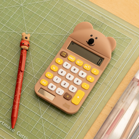 [Dinotaeng] Quokka in School Calculator (2Types)