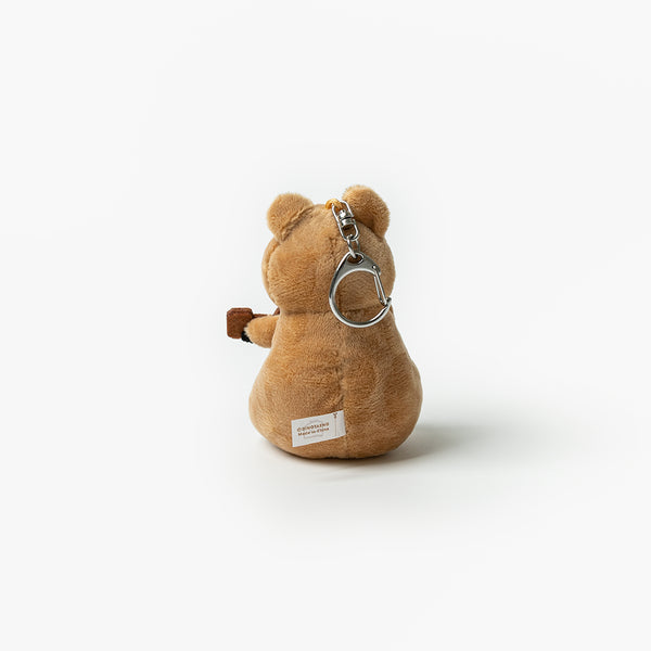 [Dinotaeng] Ukulele & Heart Quokka Keyring