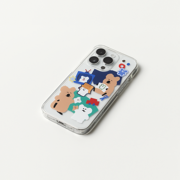 [Dinotaeng] Boxville Sticker Clear Case