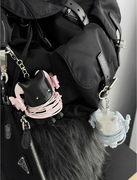 [46month] Earphone Deco Cap | 可愛造型蝴蝶結🎀 四葉草🍀 耳機扣
