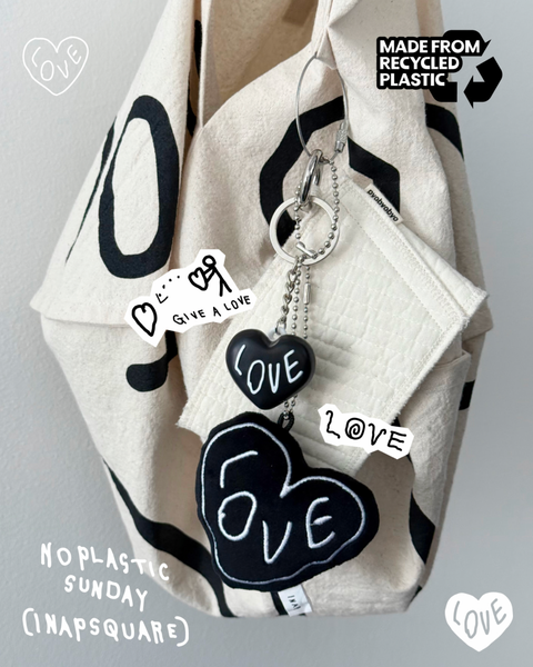 [No Plastic Sunday x INAPSQUARE] Clicker Keyring | 按壓鎖匙扣