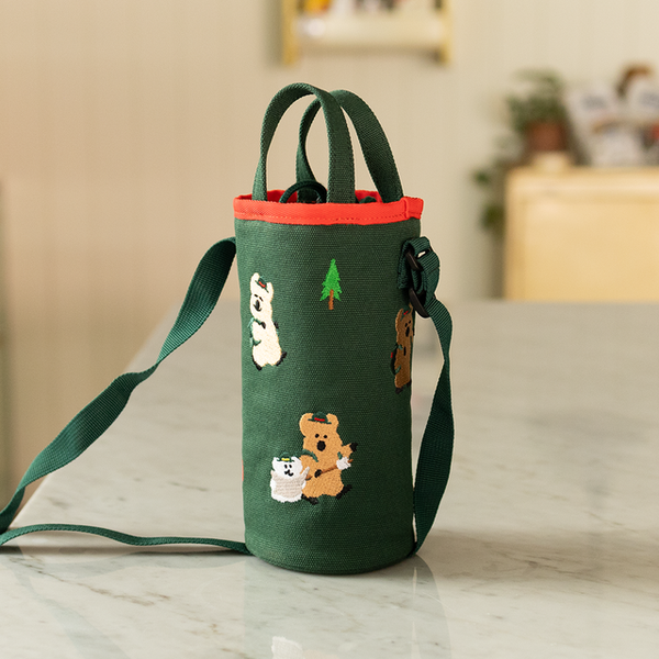 [Dinotaeng] Quokka & BOBO in the Woods Bottle Bag