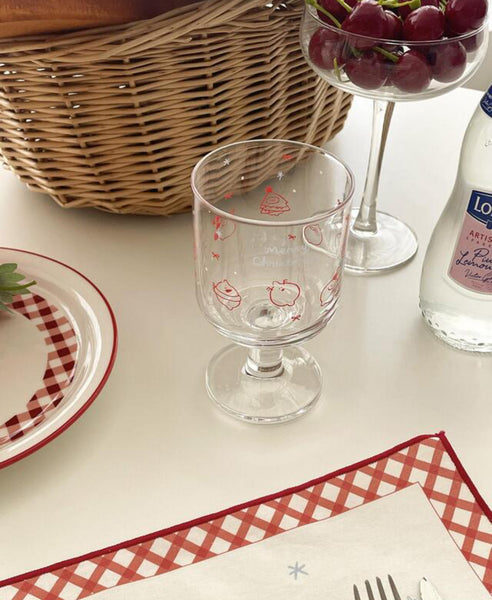 [second morning] Semo Christmas Glass Cup 280ml