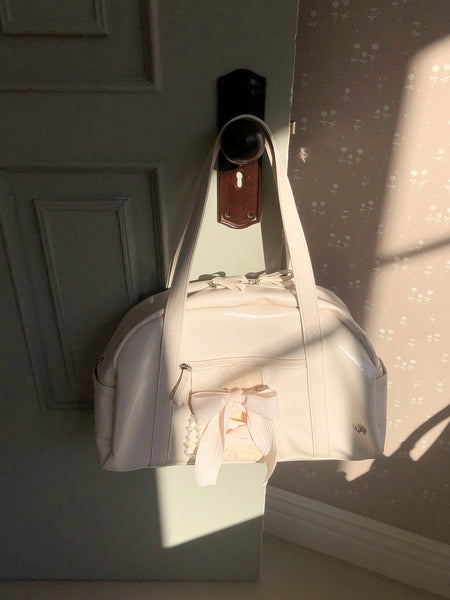 [ovuni] DAILY RIBBON GYM BAG CREAM