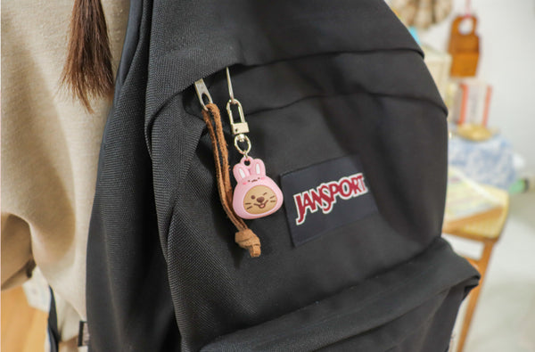 [YOUNG FOREST] Rabbit Quokka Face Keyring