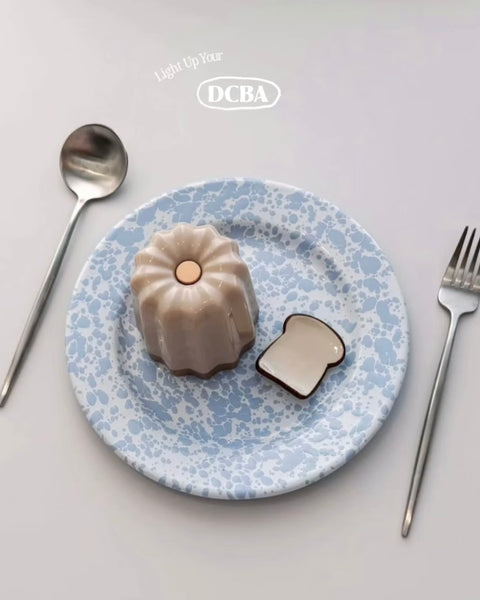 DCBA Canele Glow Mood Lamp White 韓國可麗露造型氣氛燈 純白色