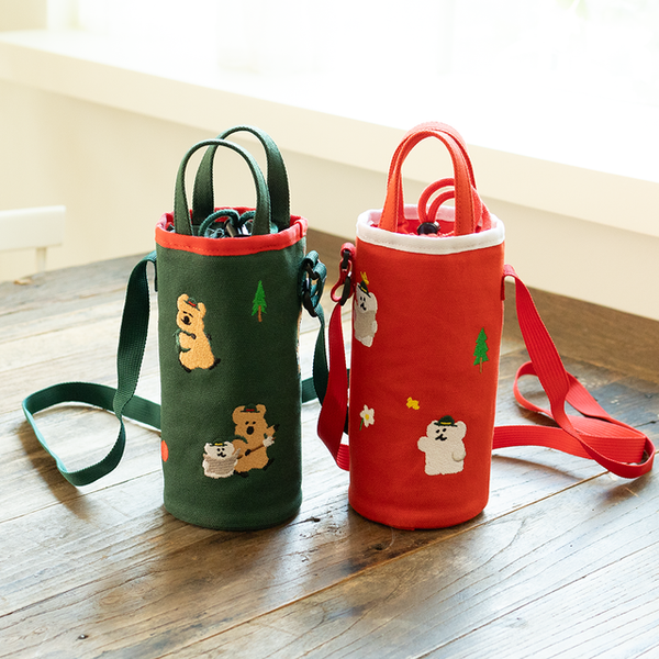 [Dinotaeng] Quokka & BOBO in the Woods Bottle Bag