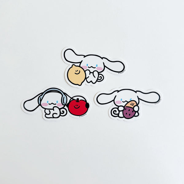 ♡ second morning × sanrio characters ♡ Die-cut Removable Sticker Set