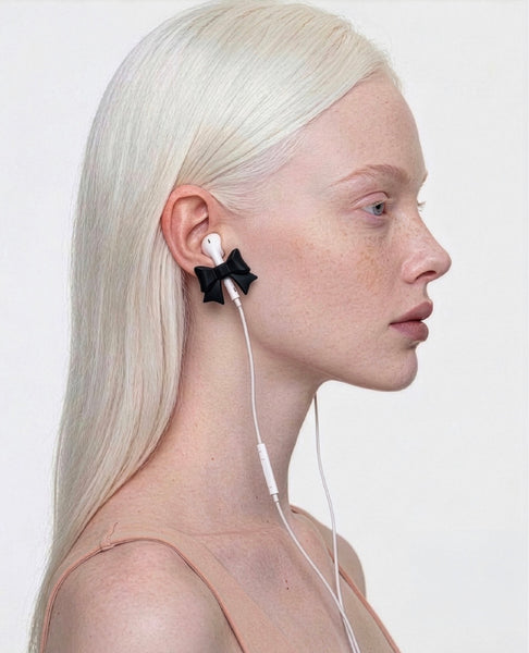 [46month] Earphone Deco Cap | 可愛造型蝴蝶結🎀 四葉草🍀 耳機扣