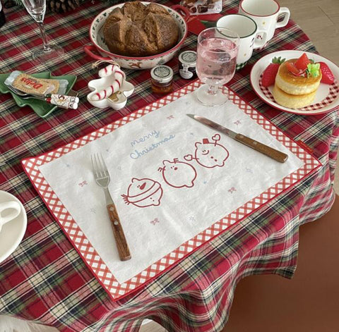 [second morning] Semo Christmas Table Mat