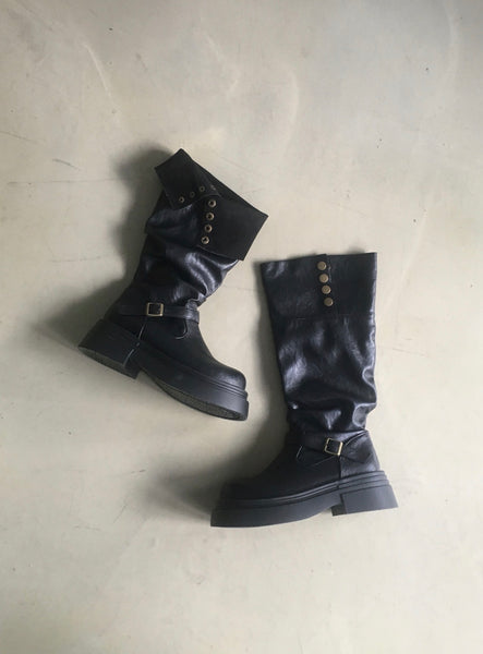 [Ditsor] Mona Fold Boots (換乘戀愛敏京同款♥︎)