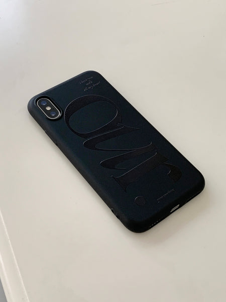 [your emotions] OUR Black Jelly Case