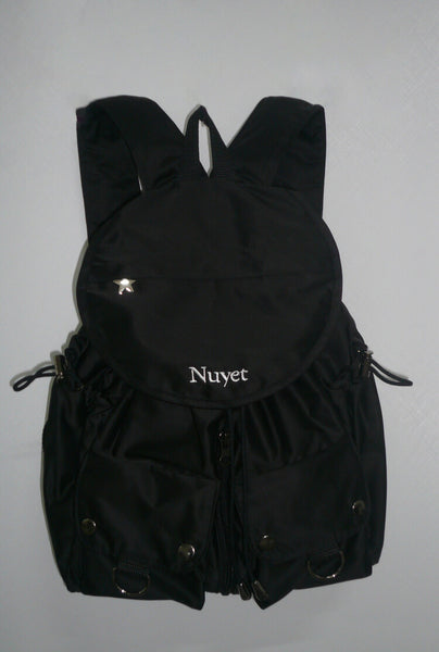 [NuYet] Black Round Pocket Backpack