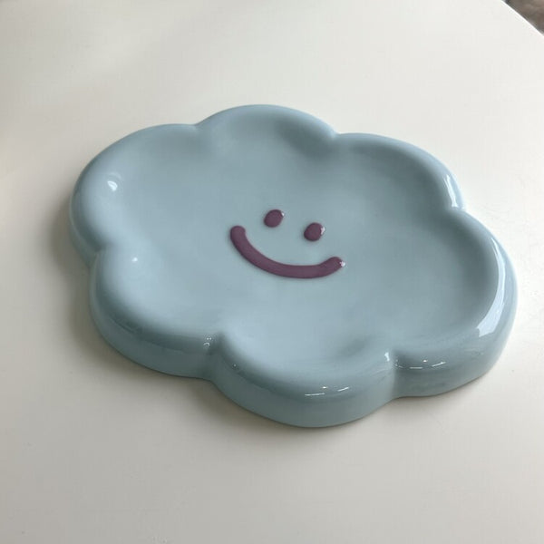 [skyfolio] Blue Cloud Ceramic Tray Set