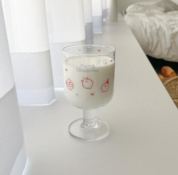 [second morning] Semo Christmas Glass Cup 280ml