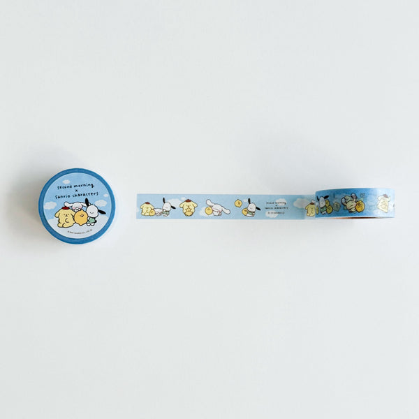 ♡ second morning × sanrio characters ♡ Masking Tape