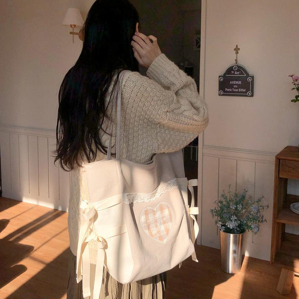 [ovuni] A Letter Bag Beige